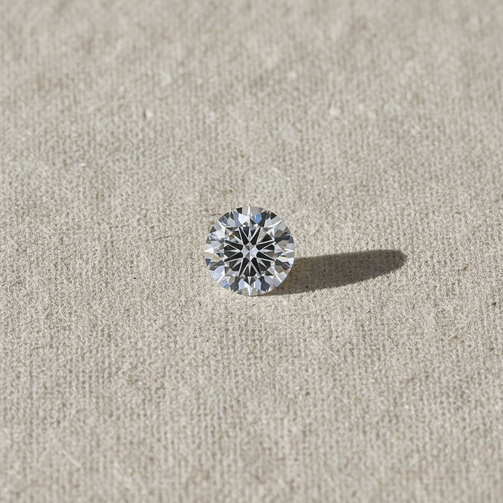 5.00 Carat Round E VS2 Lab Grown Diamond Excellent Cut IGI Certified