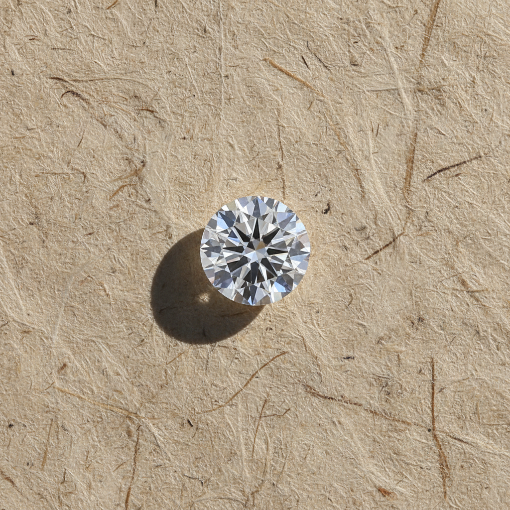 5.00 Carat Round E VVS2 Lab Grown Diamond Excellent Cut IGI Certified