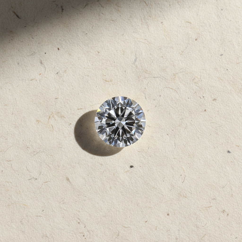 5.01 Carat Round D VS1 Lab Grown Diamond Excellent Cut IGI Certified