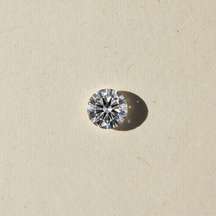 5.01 Carat Round E VVS2 Lab Grown Diamond Excellent Cut IGI Certified