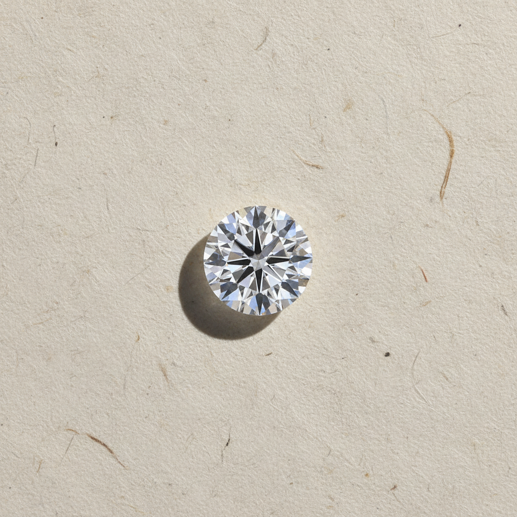 5.02 Carat Round D VS1 Lab Grown Diamond Ideal Cut IGI Certified
