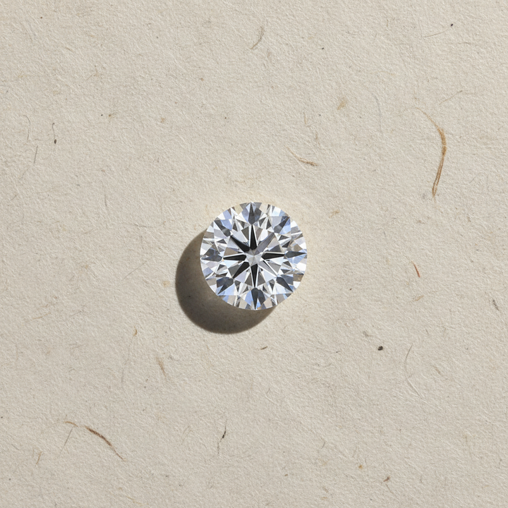 5.02 Carat Round D VS1 Lab Grown Diamond Ideal Cut IGI Certified