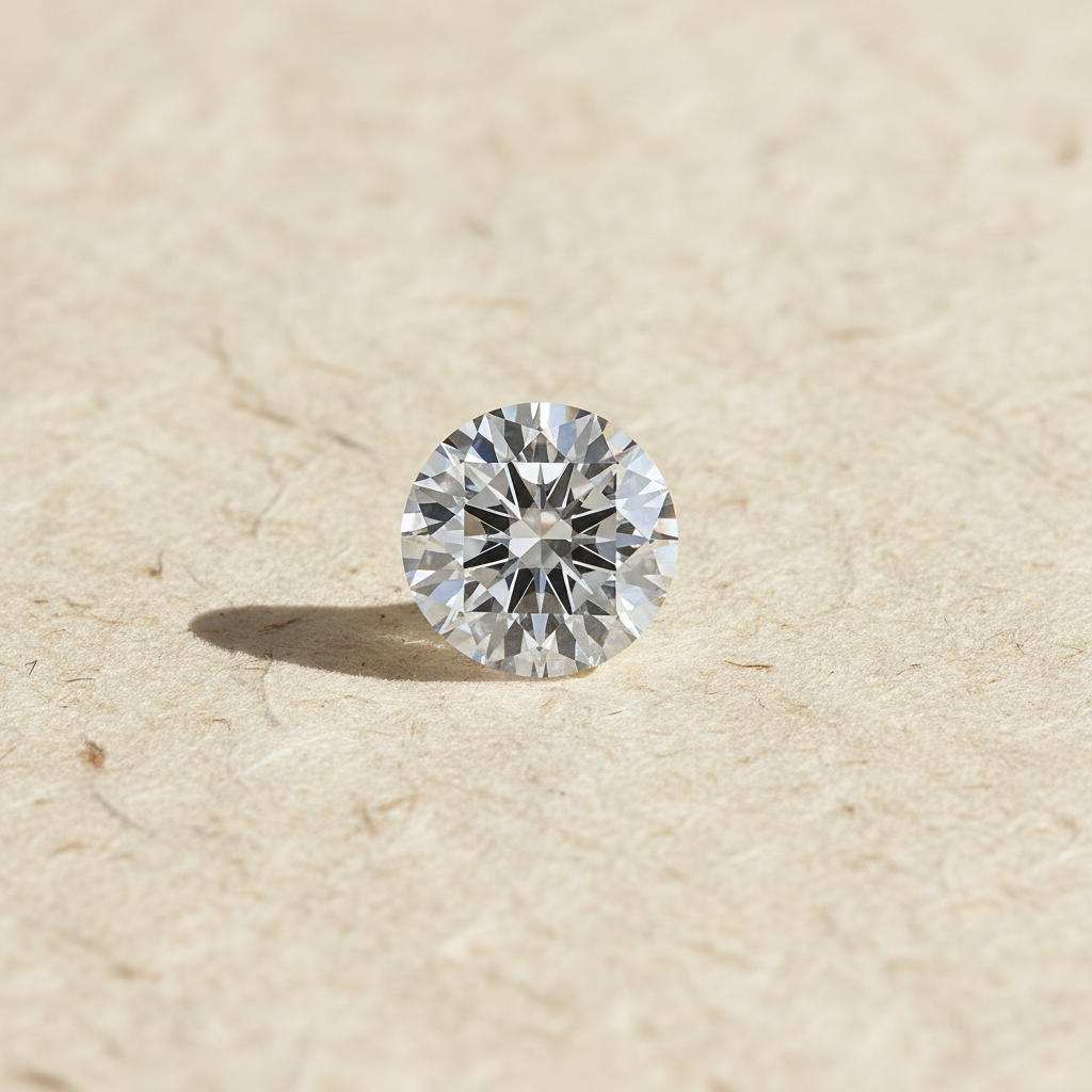 5.02 Carat Round D VVS1 Lab Grown Diamond Ideal Cut IGI Certified