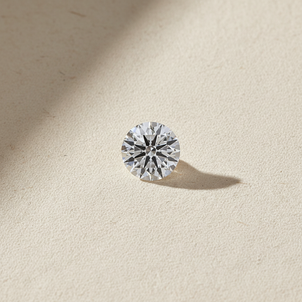 5.02 Carat Round D VVS1 Lab Grown Diamond Ideal Cut IGI Certified