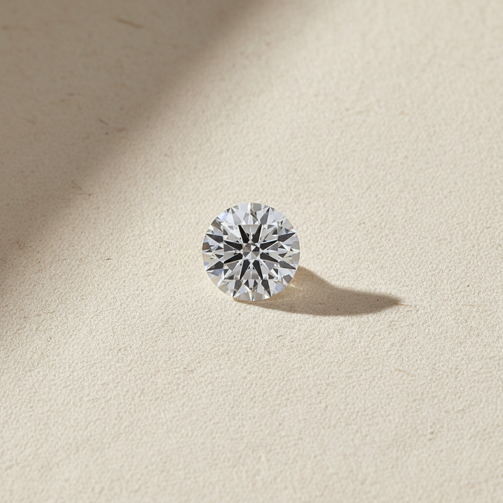 5.02 Carat Round D VVS1 Lab Grown Diamond Ideal Cut IGI Certified