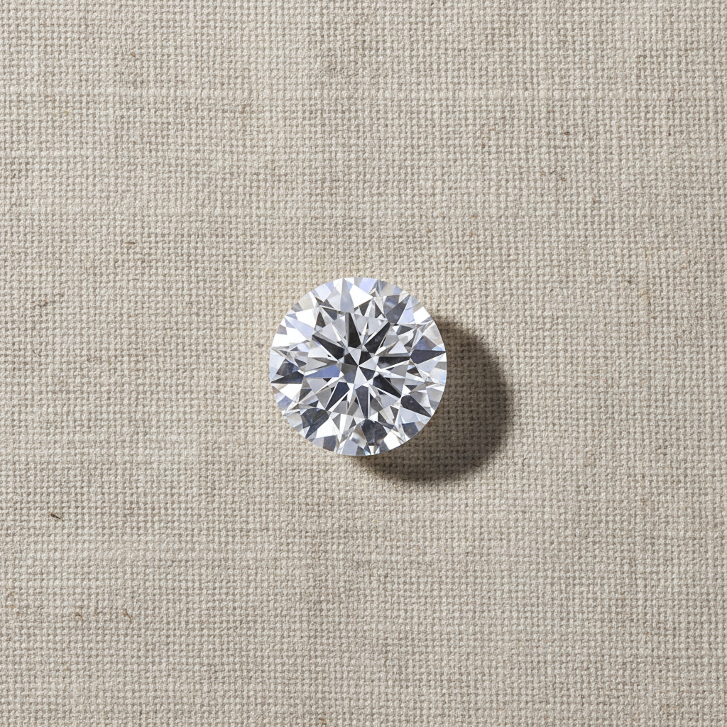 5.02 Carat Round D VVS2 Lab Grown Diamond Excellent Cut IGI Certified