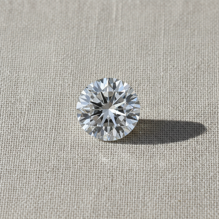 5.03 Carat Round D VS2 Lab Grown Diamond Ideal Cut IGI Certified