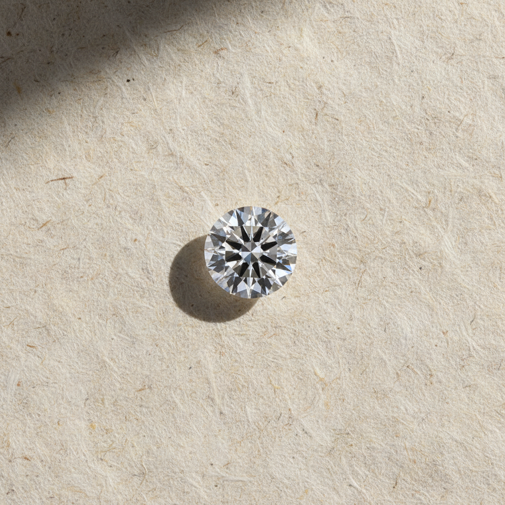 5.04 Carat Round D VS1 Lab Grown Diamond Excellent Cut IGI Certified