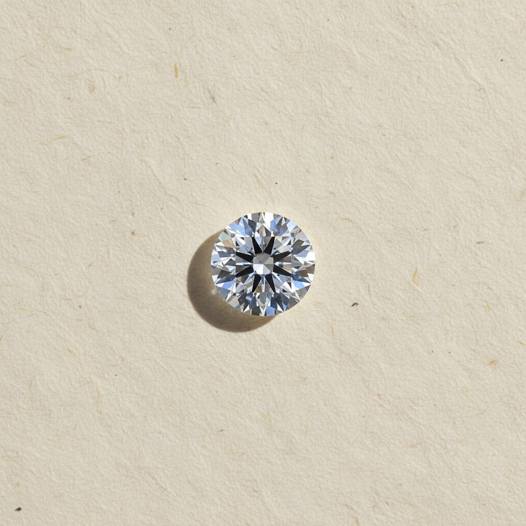 5.05 Carat Round D VVS1 Lab Grown Diamond Ideal Cut IGI Certified
