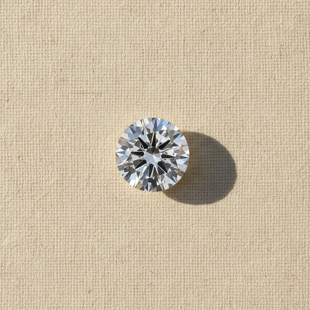 5.05 Carat Round E VS1 Lab Grown Diamond Excellent Cut IGI Certified