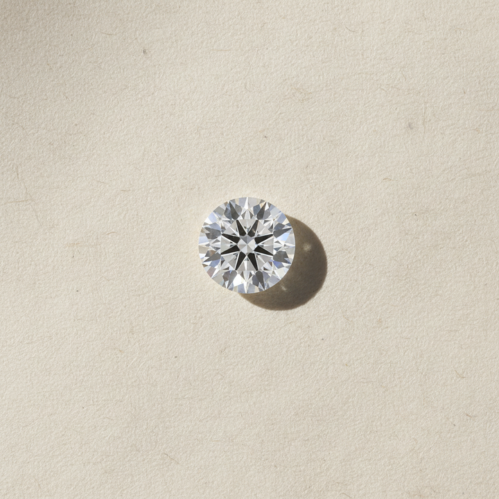 5.07 Carat Round F VVS2 Lab Grown Diamond Ideal Cut IGI Certified