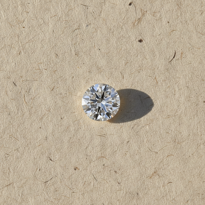5.08 Carat Round E VS1 Lab Grown Diamond Excellent Cut IGI Certified