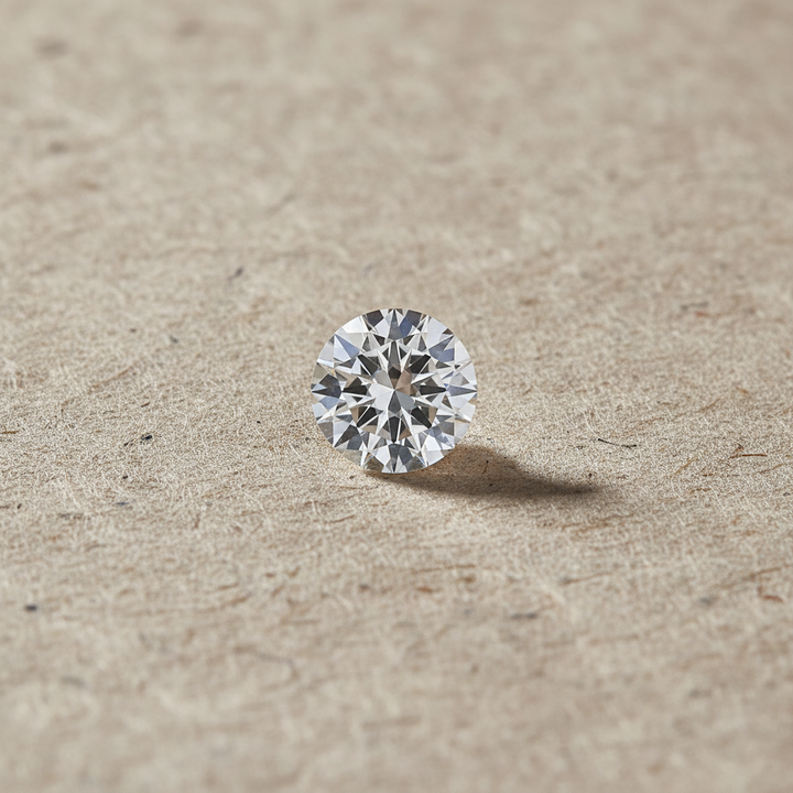 5.51 Carat Round D VS1 Lab Grown Diamond Very Good Cut IGI Certified