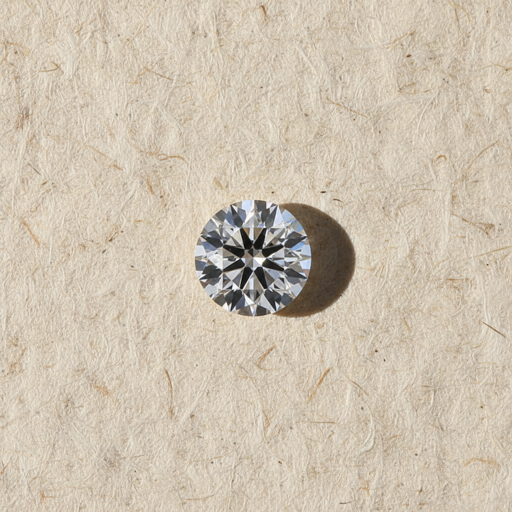 5.52 Carat Round D VS2 Lab Grown Diamond Ideal Cut IGI Certified
