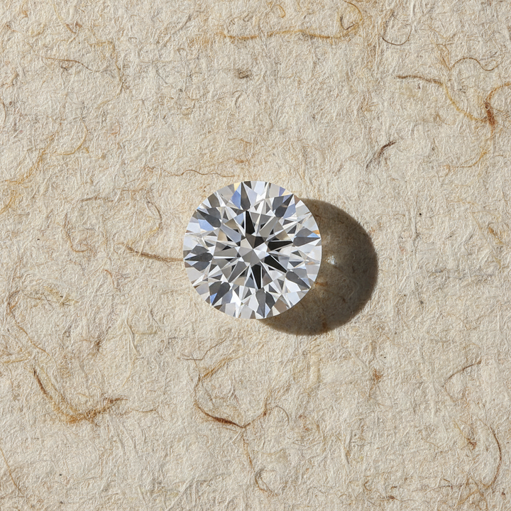 5.59 Carat Round F VVS1 Lab Grown Diamond Ideal Cut IGI Certified