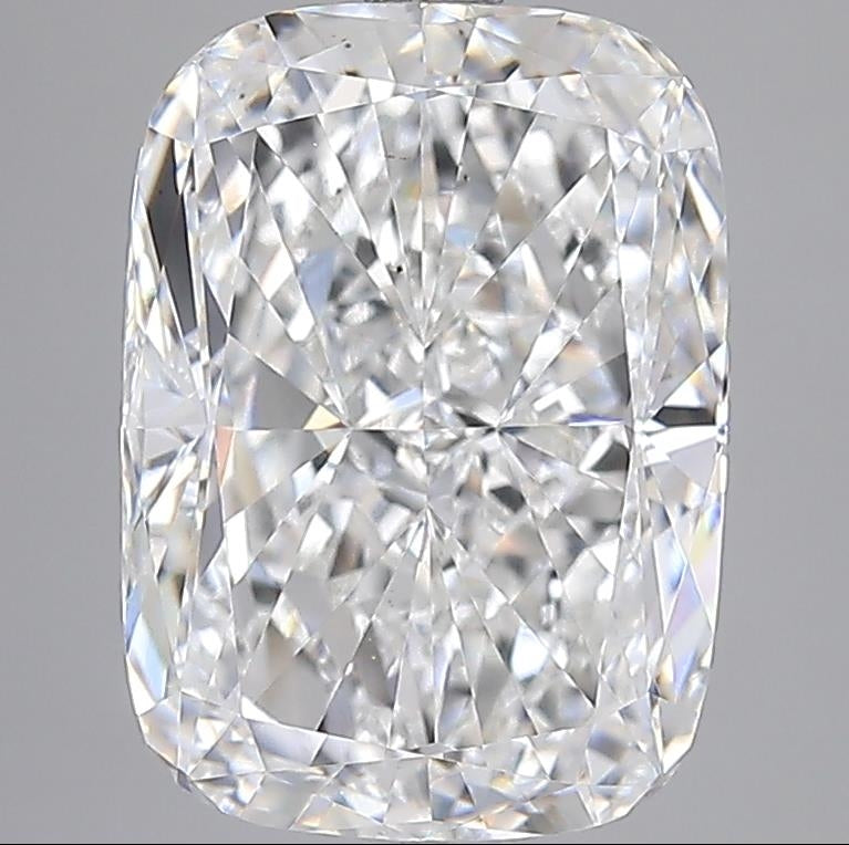 Diamante coltivato in laboratorio con taglio a cuscino da 5,00 carati VS1 E