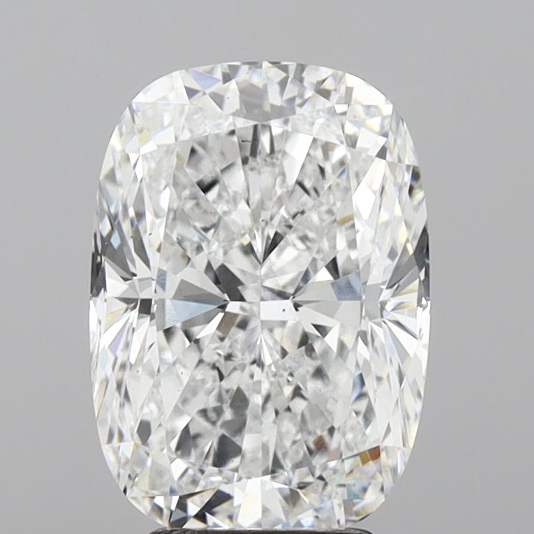 Diamante cultivado en laboratorio de talla cojín de 5,00 quilates VS2 D