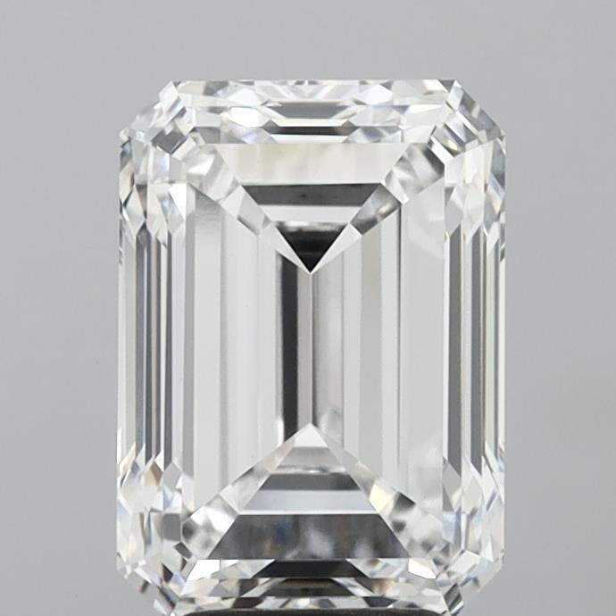 5.00 Carat Emerald Cut Lab Grown Diamond VVS2D