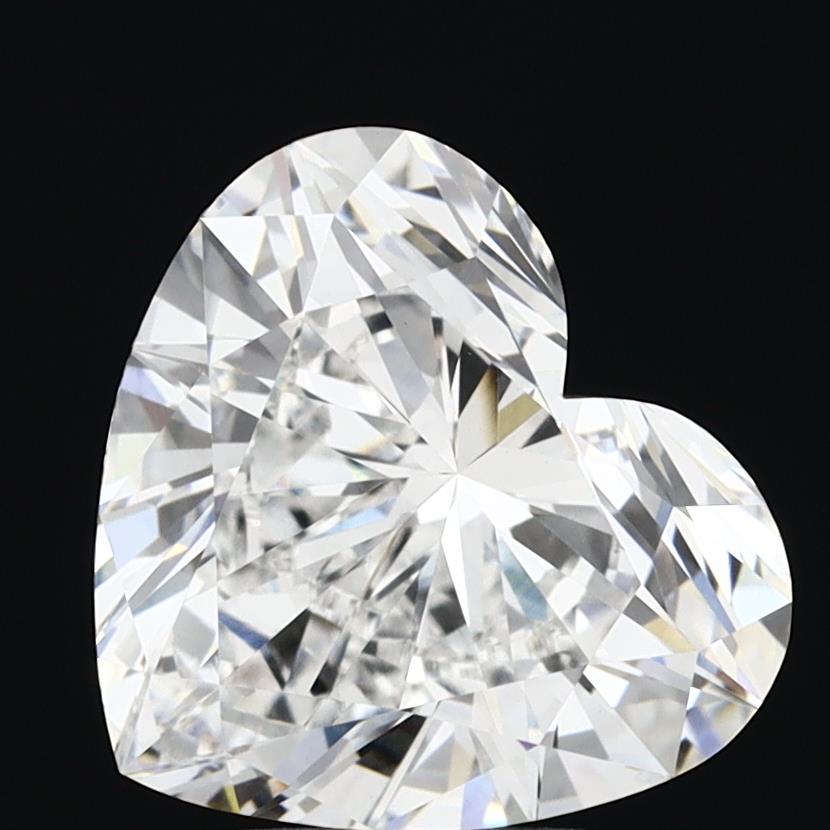 5.00 Carat Heart Cut Lab Grown Diamond VVS2D