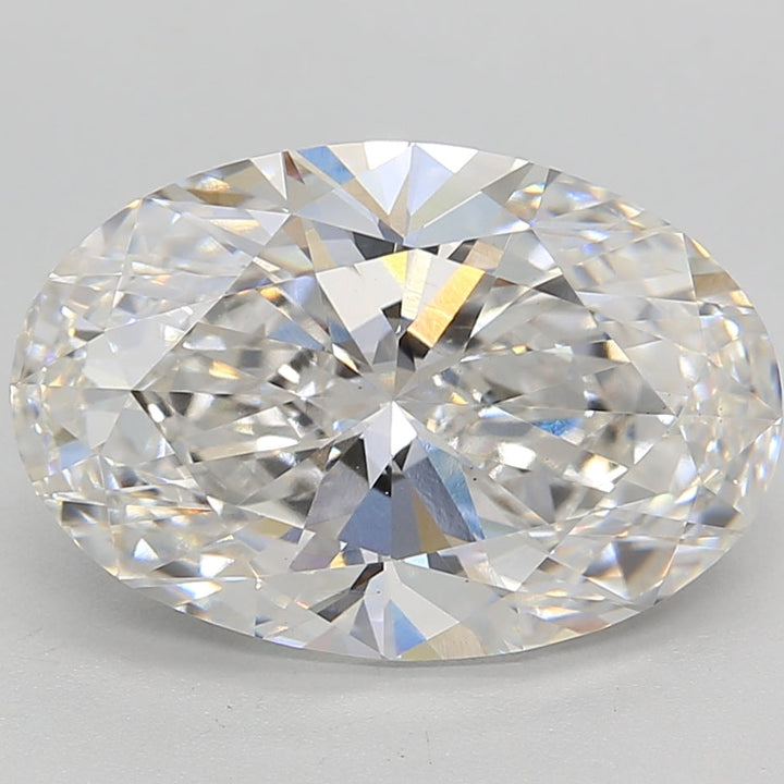 5.00 Carat Oval Cut Lab Grown Diamond VS1 F