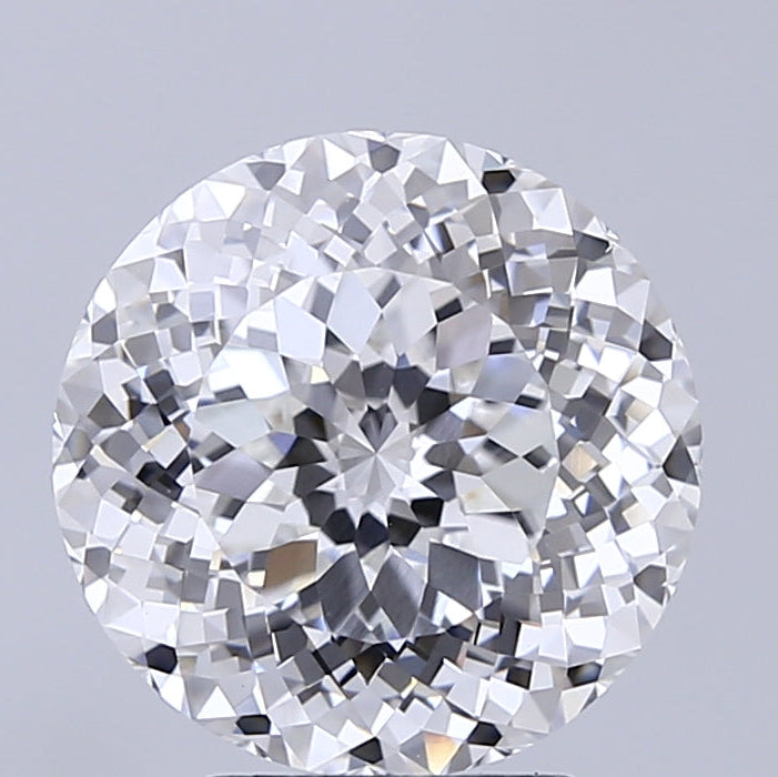 5,00 Karat portugiesischer geschliffener, im Labor gezüchteter Diamant VVS2 E