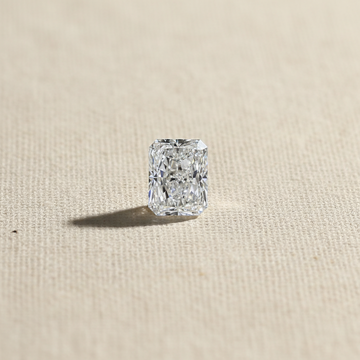 5.00 Carat Radiant Lab Grown Diamond, VS2/E