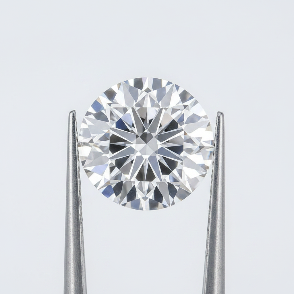 5.00 Ct D Color VS1 Round Lab Grown Diamond Excellent Polish Very Good Symmetry IGI Certified