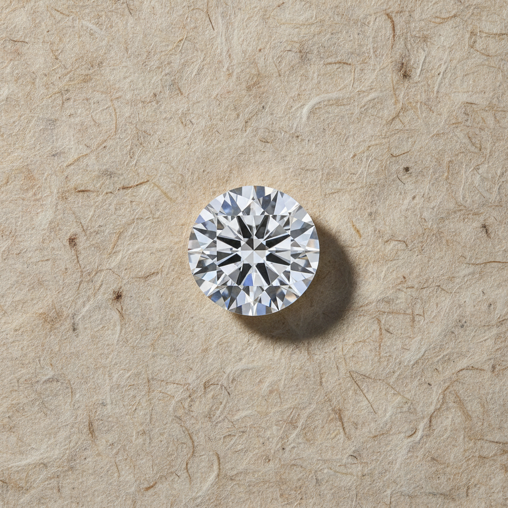 5.00 Carat Round Brilliant D VVS2 CVD Lab Grown Diamond Excellent Cut IGI Certified