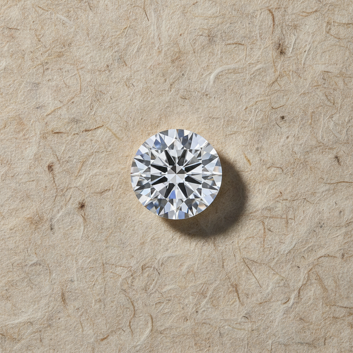 5.00 Carat Round Brilliant D VVS2 CVD Lab Grown Diamond Excellent Cut IGI Certified