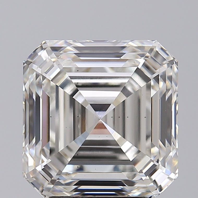 5.01 CT H Color Square Emerald Cut Lab-Grown Diamond