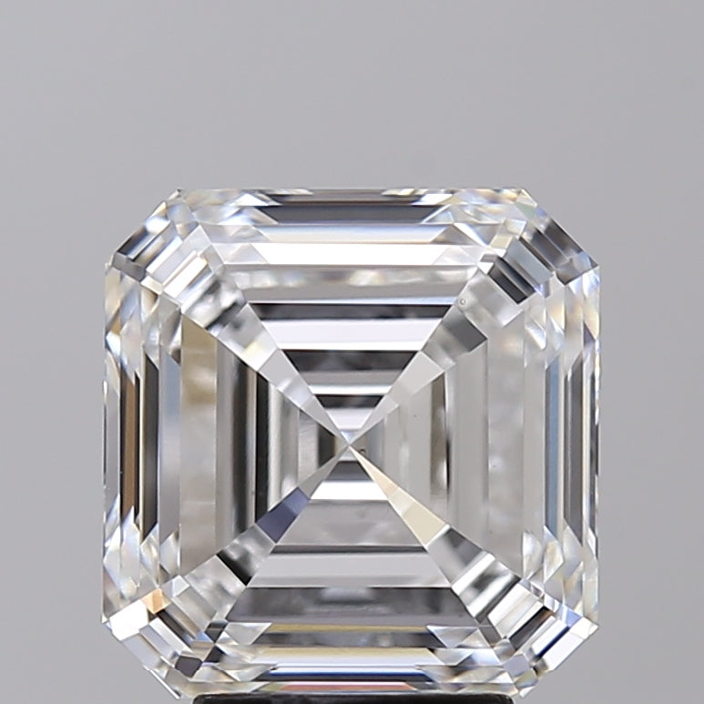 5.01 CT Square Emerald Cut E Color CVD Lab-Grown Diamond - IGI Certified, VS2 Clarity