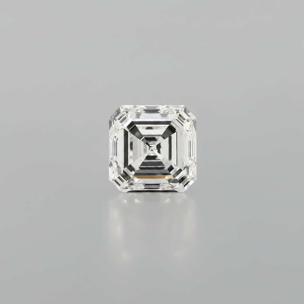 5.01 Carat Asscher Lab Grown Diamond, VVS1/F