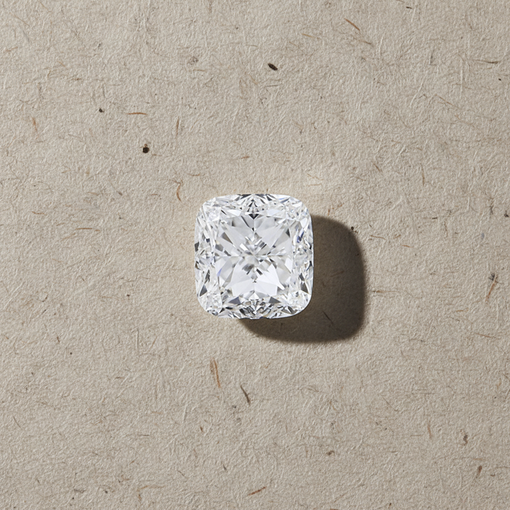 5.01 Carat Cushion Lab Grown Diamond, VVS1/D