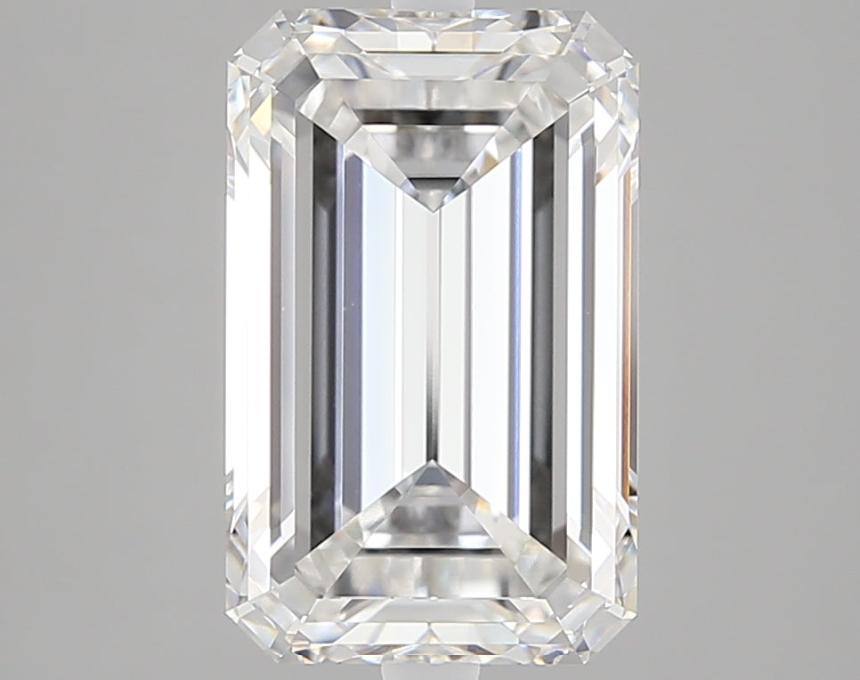 5.01 Carat Emerald Cut Lab Grown Diamond VVS1D Color
