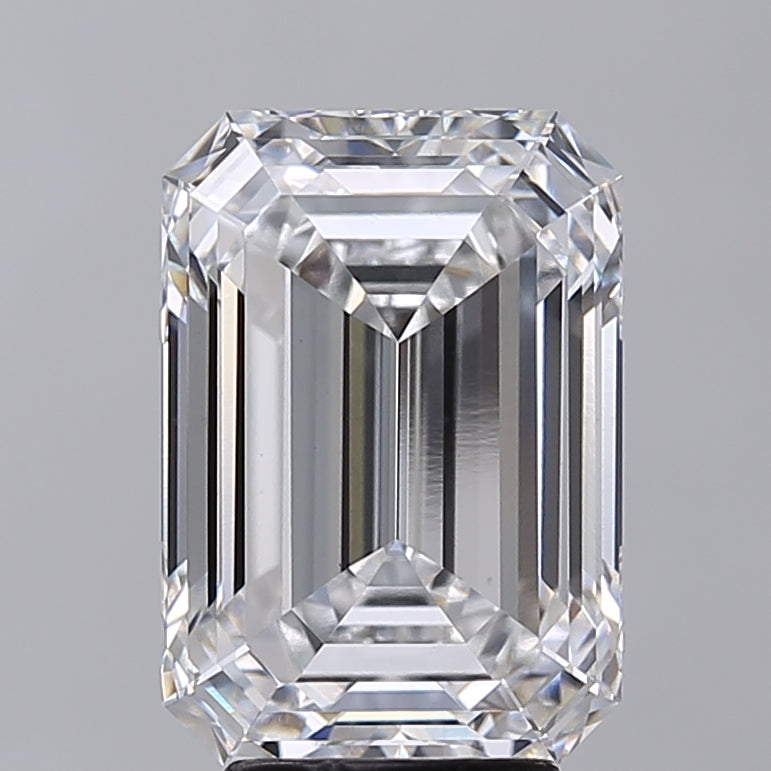 5.01 Carat Emerald Cut Lab Grown Diamond VVS2 D