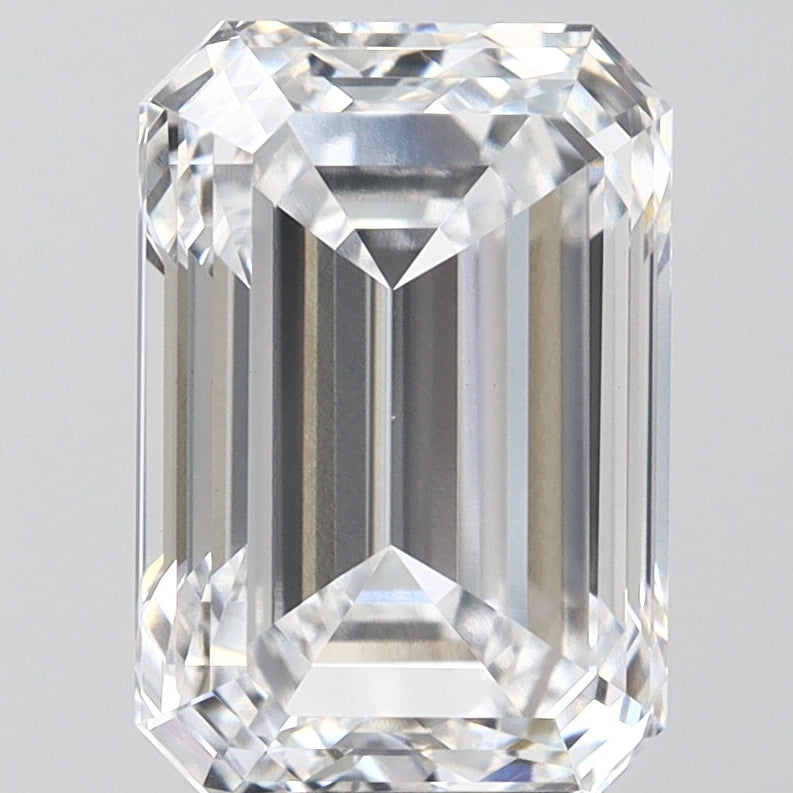 5.01 Carat Emerald Cut Lab Grown Diamond VVS2D