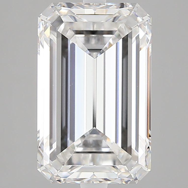 5.01 Carat Emerald Lab Grown Diamond VVS1 D