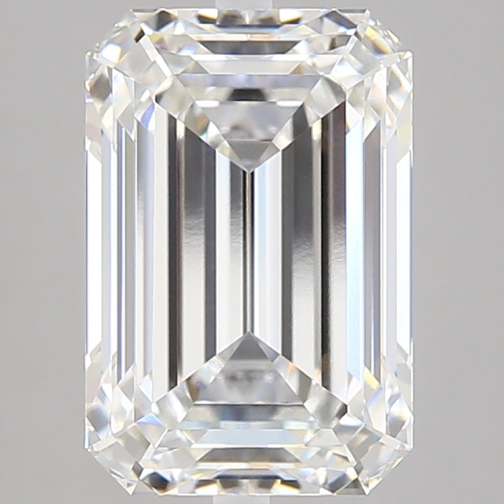 5.01 Carat Emerald Lab Grown Diamond VVS1 E
