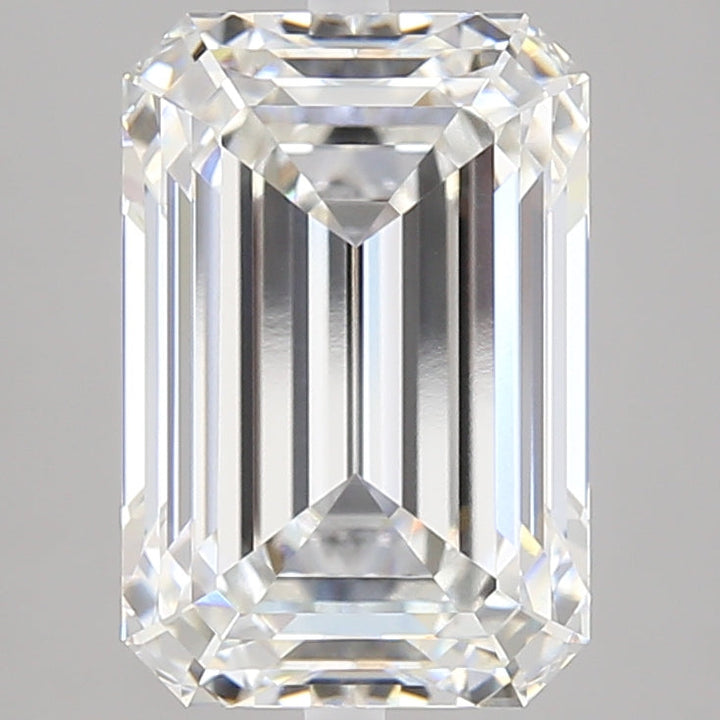 5.01 Carat Emerald Lab Grown Diamond VVS1 E