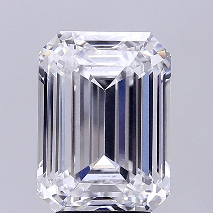 5.01 Carat Emerald Lab Grown Diamond VVS2 D