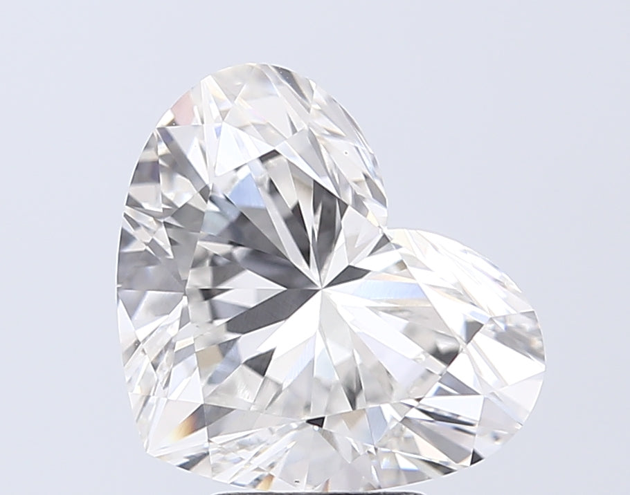 5.01 Carat Heart Cut Lab Grown Diamond VS1F
