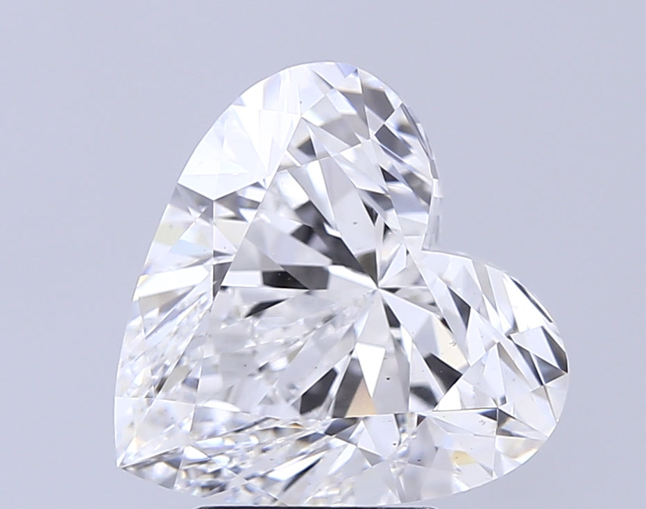 5.01 Carat Heart Cut Lab Grown Diamond VS2D