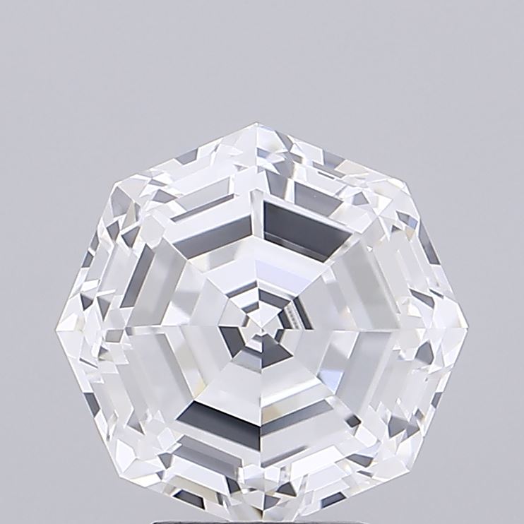 5.01 Carat Octagonal Cut Lab Grown Diamond VVS2D