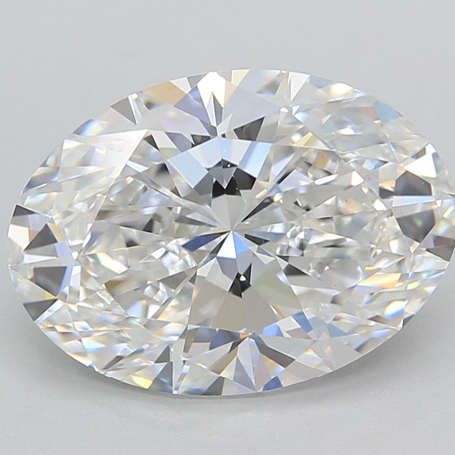 5.01 Carat Oval Cut Lab Grown Diamond VS1 E