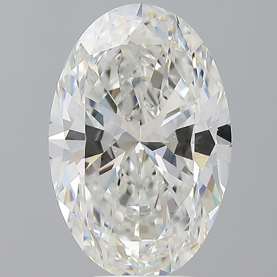 Diamante coltivato in laboratorio a taglio ovale da 5,01 carati VS2 F