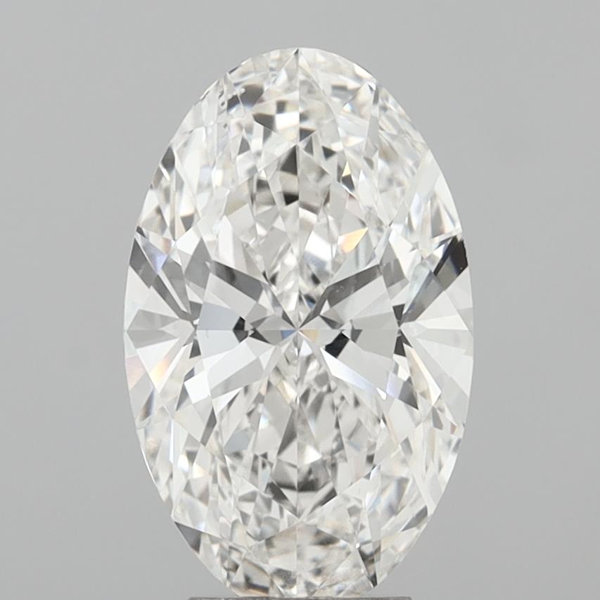 5.01 Carat Oval Lab Grown Diamond VS1 F