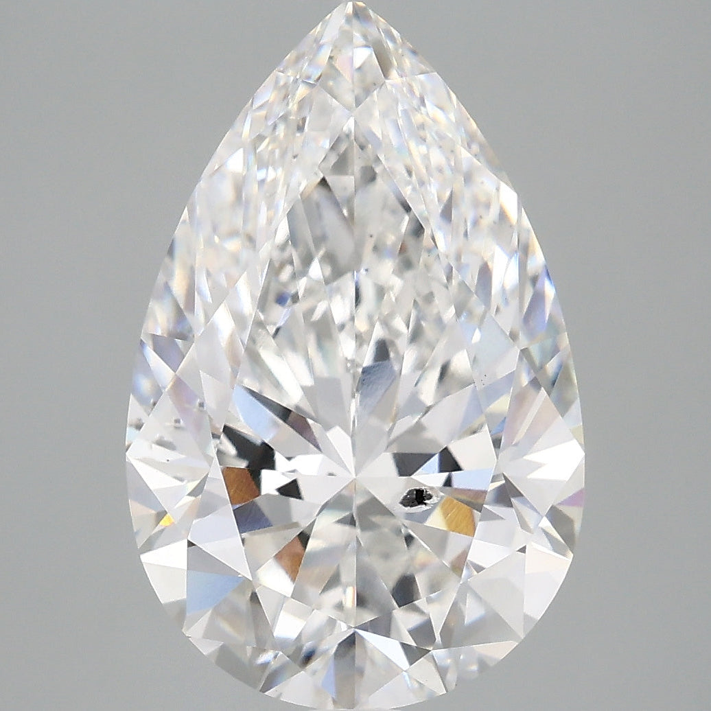 5.01 Carat Pear Cut Lab Grown Diamond SI2E