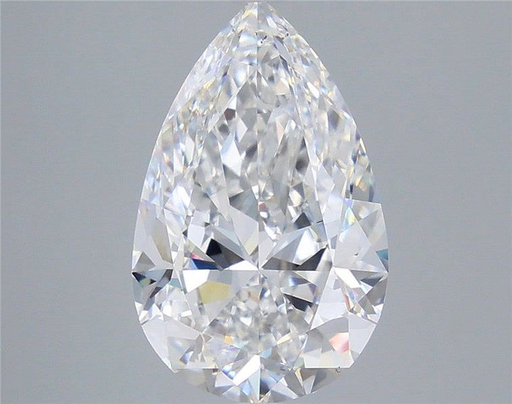 5.01 Carat Pear Cut Lab Grown Diamond VS2D