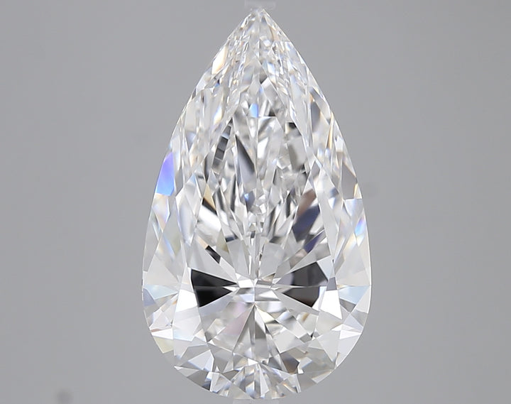 5.01 Carat Pear Cut Lab Grown Diamond VVS1D