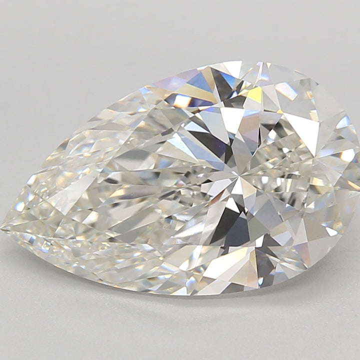 5.01 Carat Pear Lab Grown Diamond VVS2 G